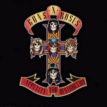 Guns N' Roses - Appetite For Destruction replacement cover